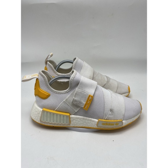 adidas Shoes - adidas Shoes Women Size 9 NMD_R1 Strap White Gold Athletic Slip On 4158